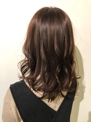 カラー 村上 遼華のヘアスタイル