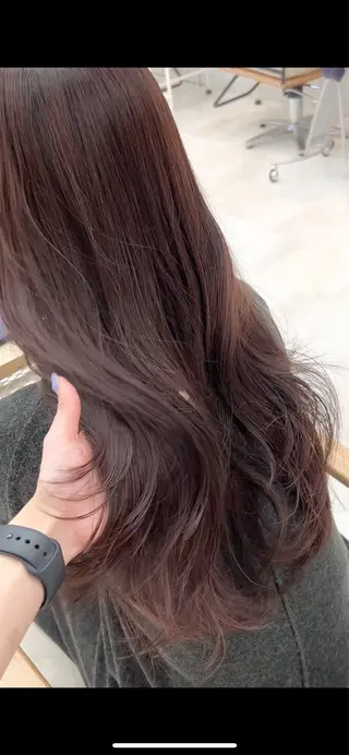ロング カラー monaヘアアレンジ 🎀/お呼ばれのヘアスタイル