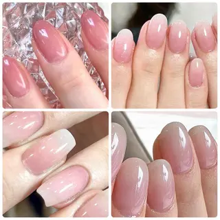 ネイル モチの良さ◉ フィルインネイル♡のネイルデザイン