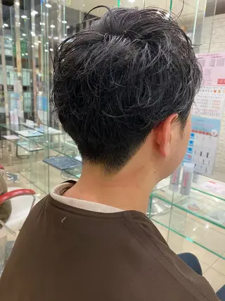 ショート パーマ 髪質改善・縮毛矯正 白根凌二のヘアスタイル