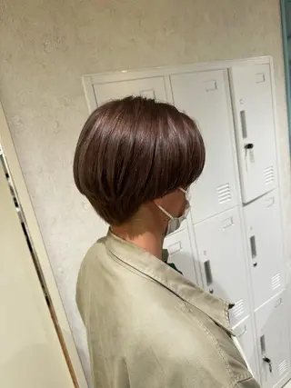 ショート カラー メンズ デザインカラー🎨 下北沢 / 磯部のヘアスタイル