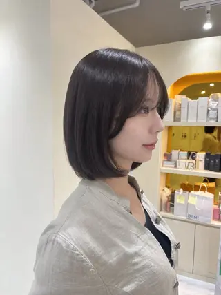 カラー 韓国ヘア🇰🇷🤍 Ruri루리🫧のヘアスタイル