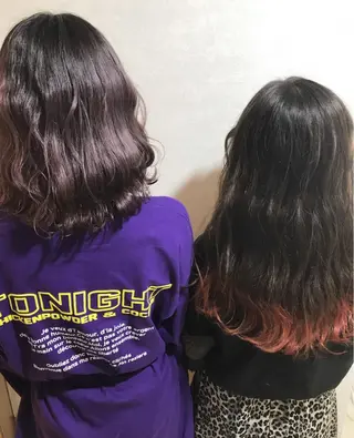 カラー 🧡色落ちまで2度 楽しめる🧡ヨシキのヘアスタイル