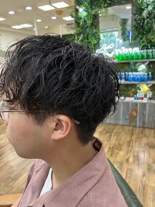 パーマ メンズ 🐰K+Plus🐰 まゆ🐰のヘアスタイル