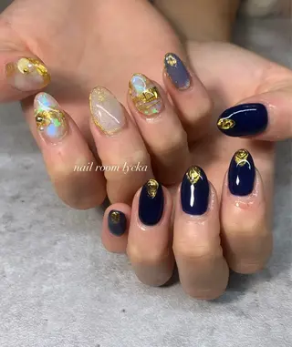 ネイル ネイルルームリッカ 𝐦𝐚𝐲𝐮のネイルデザイン