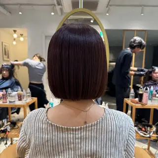 ミディアム 髪質改善/ボブ /韓国/erikoのヘアスタイル