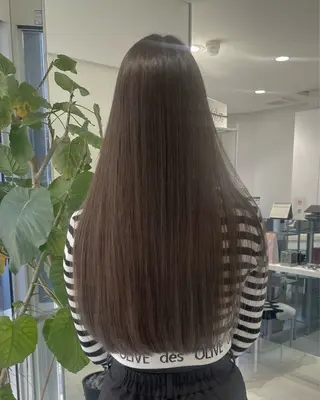 ロング ブリーチなしダブルカ ラー/経堂/サナ🌱のヘアスタイル