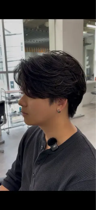 パーマ メンズ fifth/原宿 メンズパーマ/希飛のヘアスタイル