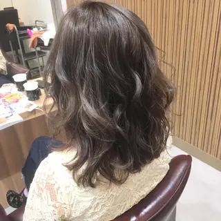 ミディアム 城領 直輝のヘアスタイル