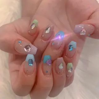 ネイル Tinaネイル 難波のネイルデザイン