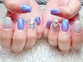 ネイル マジック ミラーのネイルデザイン