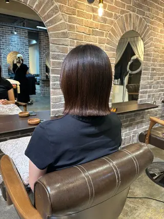 ショート 🧸顔周りカット /透明感🎀のヘアスタイル