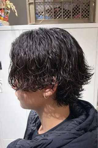 パーマ メンズ 🌴パーマオタク🌴 長谷川 諒佑🌈のヘアスタイル