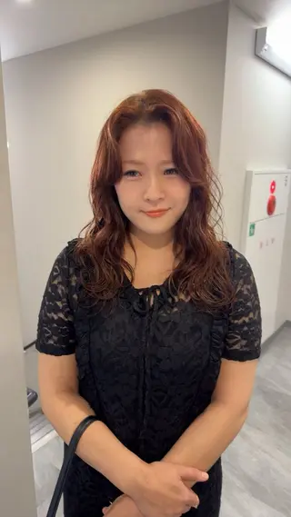 セミロング 100%可愛い顔周り 💓レイヤー/しずくのヘアスタイル