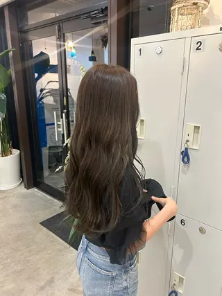 カラー anjii リンのヘアスタイル