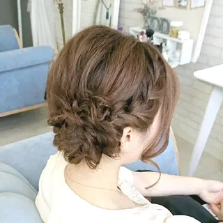ヘアアレンジ ミディアム 植田 真理のエステ・リラクイメージ