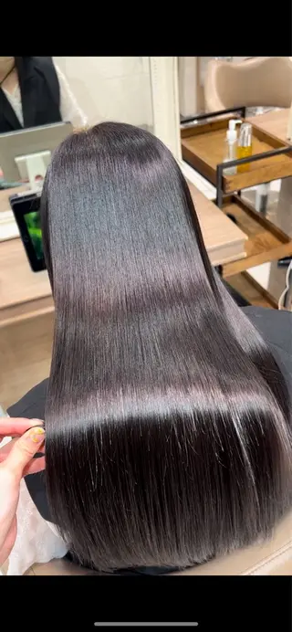 ロング カラー パーマ ブリーチモデル✂︎ カラー特化✨ひかり/のヘアスタイル