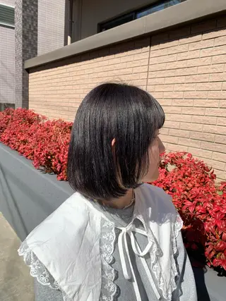 ミディアム カラー 💖クボ モモ💖のヘアスタイル