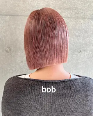 ミディアム カラー ナチュラルなショート 北本空河のヘアスタイル