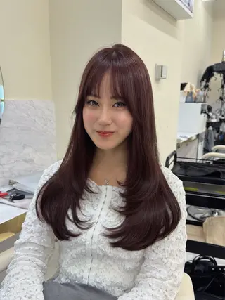ロング hiyori🎀 トレンドレイヤーのヘアスタイル