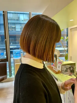 ミディアム 林 季香のヘアスタイル