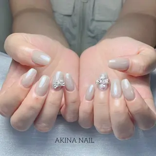セミロング Akina Nail 亀戸のネイルデザイン