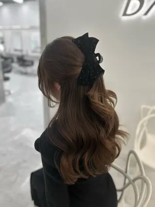 ロング 🤍韓国艶ワンホン ヘアMayu🤍のヘアスタイル