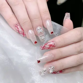 ネイル MoMoA Nail ネイル長さ出し専門店のネイルデザイン