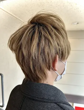 ショート flencia 丸 和博|カットのヘアスタイル