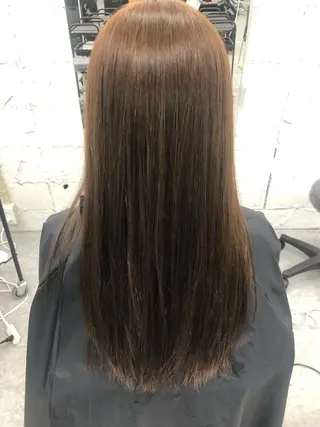 ミディアム カラー ヘアアレンジ 透明感/艶髪/💖 トレンドスタイル💖のヘアスタイル