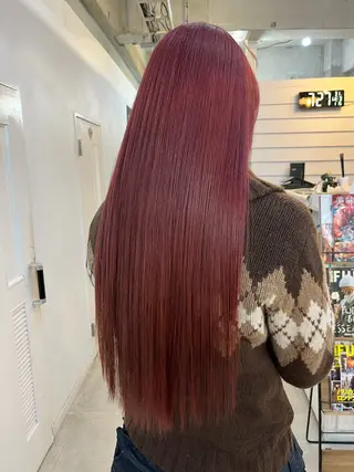 ロング カラー GiseL 博多筑紫口店のヘアスタイル