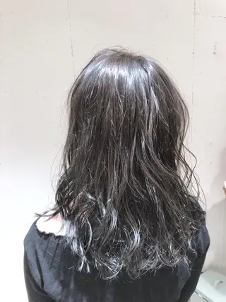 ミディアム カラー パーマ ヘアアレンジ 【ツヤ髪美容師】 ツダケイスケのヘアスタイル