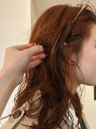 セミロング カラー ★メンズカット★ 川崎のヘアスタイル