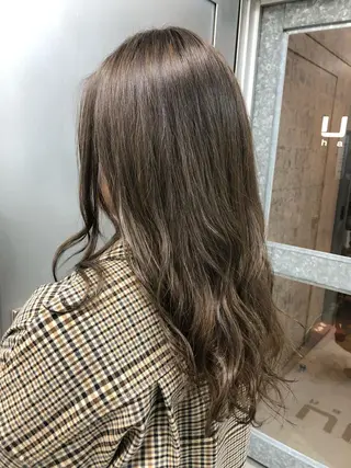 ロング ZAZA ASAMIのヘアスタイル