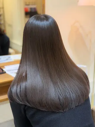 ロング メンズスタイル バレイヤージュ　齋藤のヘアスタイル