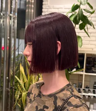ショート riko表参道/ ボブ/アンニュイヘアのヘアスタイル