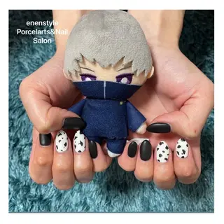 ミディアム ネイル 🐾enen style 🐾のネイルデザイン