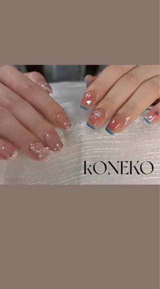 ネイル コネコネイルサロン モデル用のネイルデザイン