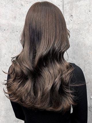ロング カラー ヘアアレンジ 縮毛矯正・カラー特化 指名No.1shunのヘアスタイル