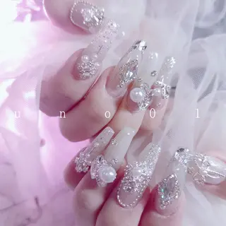 ネイル 梅田🦄中崎町🩵 u n o 0 1のネイルデザイン
