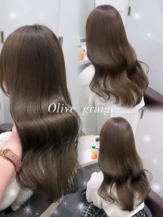 ロング カラー ヘアアレンジ ・˚✧すずね˚✧* ♡のヘアスタイル