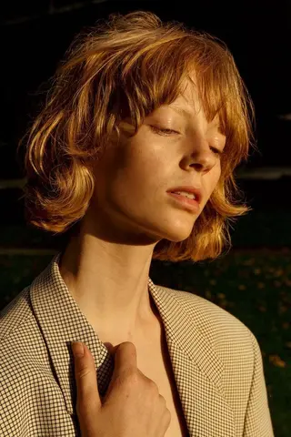 ショート パーマ 西山 凜のヘアスタイル