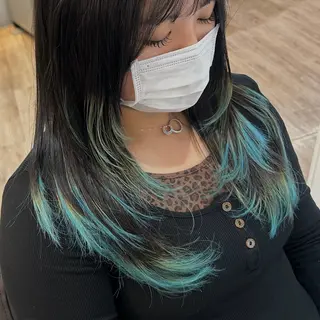 ロング カラー The Ect心斎橋 ❤︎marina❤︎のヘアスタイル