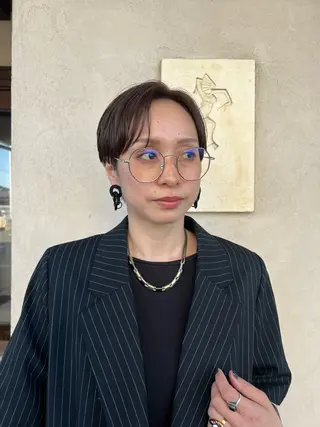 ショート 津島 恵太のヘアスタイル
