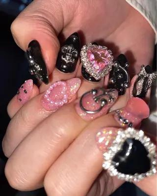 ネイル 個性派🌺推しネイル 💅💞hota🐇のネイルデザイン