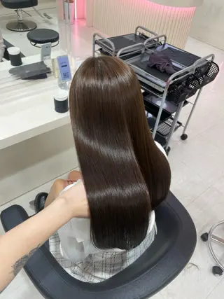 ロング カラー 💕мei 透明感カラー💕のヘアスタイル