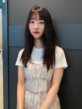 ロング カラー パーマ mai / linoah˚✧のヘアスタイル