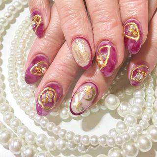 ネイル 💗🪽Tiary Nail🪽💗のネイルデザイン