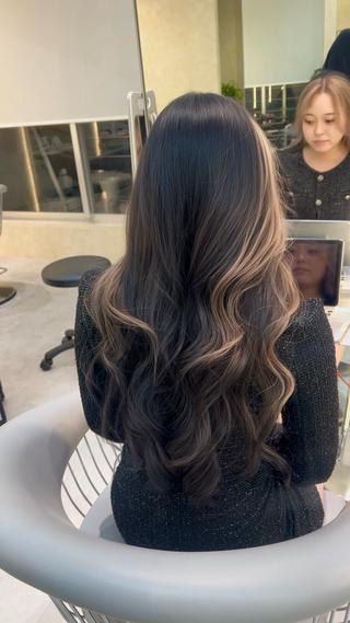 ロング hearts. 穴見ゆうとのヘアスタイル