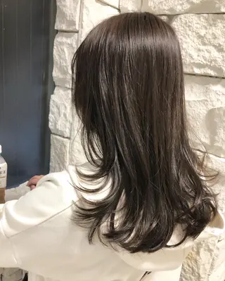 ミディアム カラー ヘアアレンジ メンズ特化✂️栗原 侑也のヘアスタイル